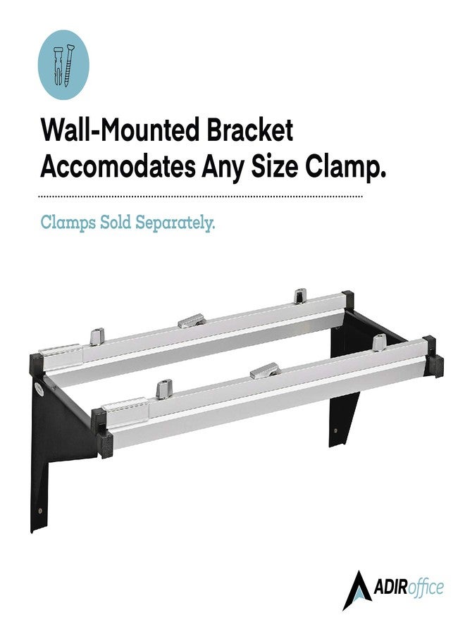 Adir Corp. Adir Blueprint Wall Rack - Blueprint Plans Organizer and Construction Plan Holder - Poster Display and Map Rack for Office and Home (Without Blueprint Clamps) - Image 4